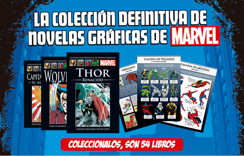 La colección definitiva de novelas gráficas de Marvel
