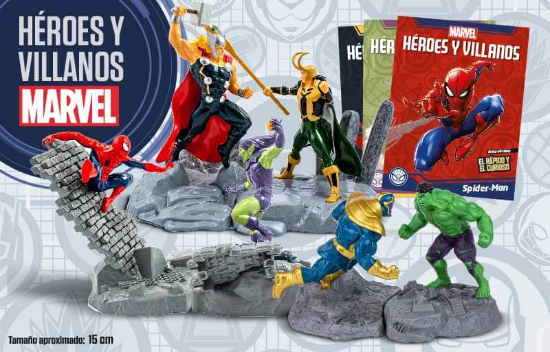Marvel héroes y villanos